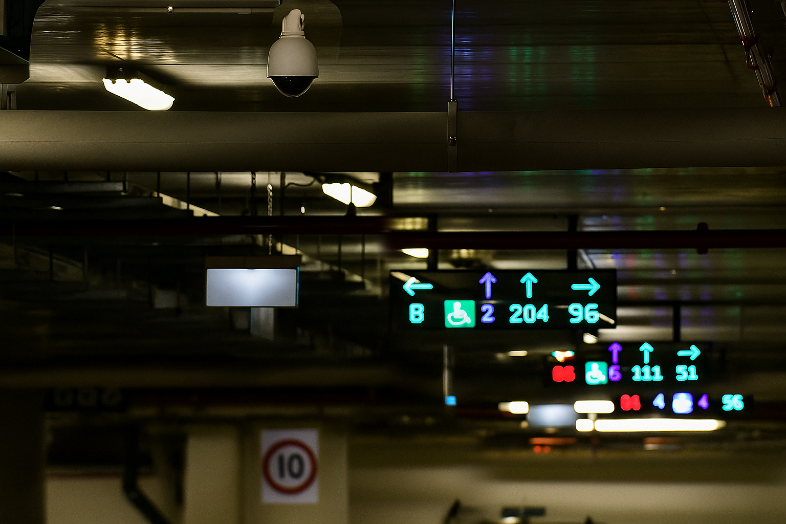 LED Screens for Lane Availability